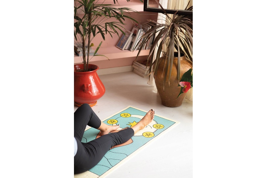 Στρώμα Yoga Ταρώ PVC 173x60 cm - 3