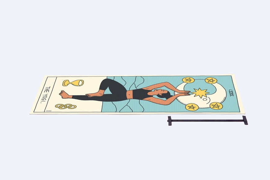 Στρώμα Yoga Ταρώ PVC 173x60 cm - 2