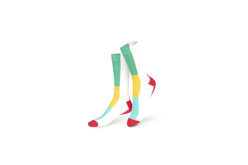 Socks - Pinky Rainbow - 2