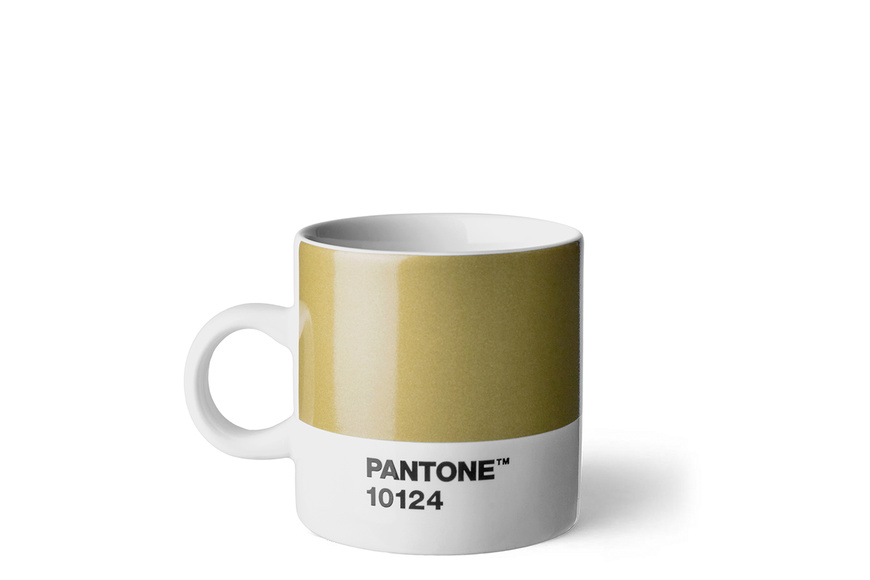 Pantone Espresso Cup Gold