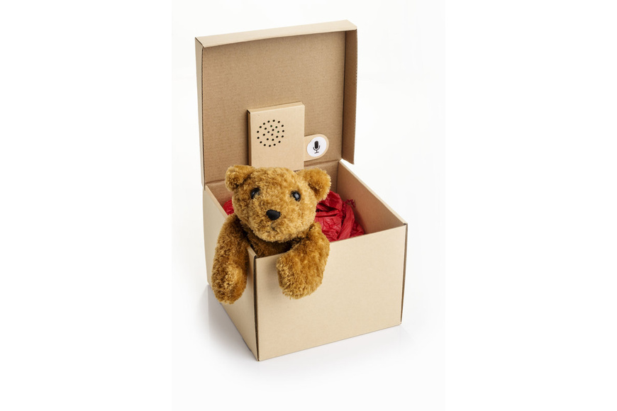 Recordable Message Gift Box 19.5 x 14.3 x 19.1 cm