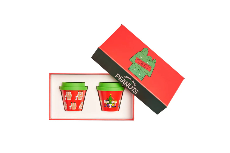 Σετ Κούπες Εσπρέσσο - Snoopy Natale (2 x 90ml) Σετ Κούπες Εσπρέσσο - Snoopy Natale (2 x 90ml)