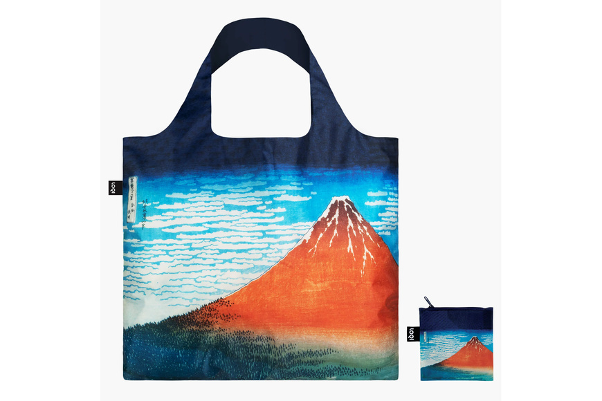 LOQI Bag Recycled | Katsushika Hokusai - Red Fuji LOQI Bag Recycled | Katsushika Hokusai - Red Fuji