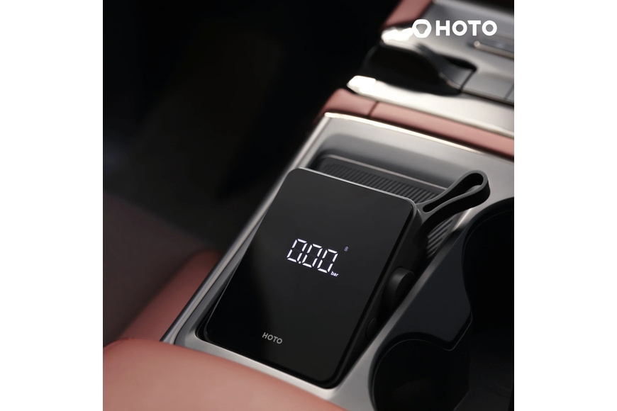 Portable Electric Tire Inflator - HOTO - 5 Portable Electric Tire Inflator - HOTO - 5