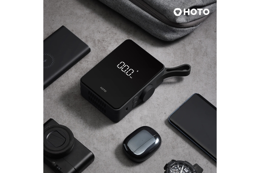 Portable Electric Tire Inflator - HOTO - 1 Portable Electric Tire Inflator - HOTO - 1