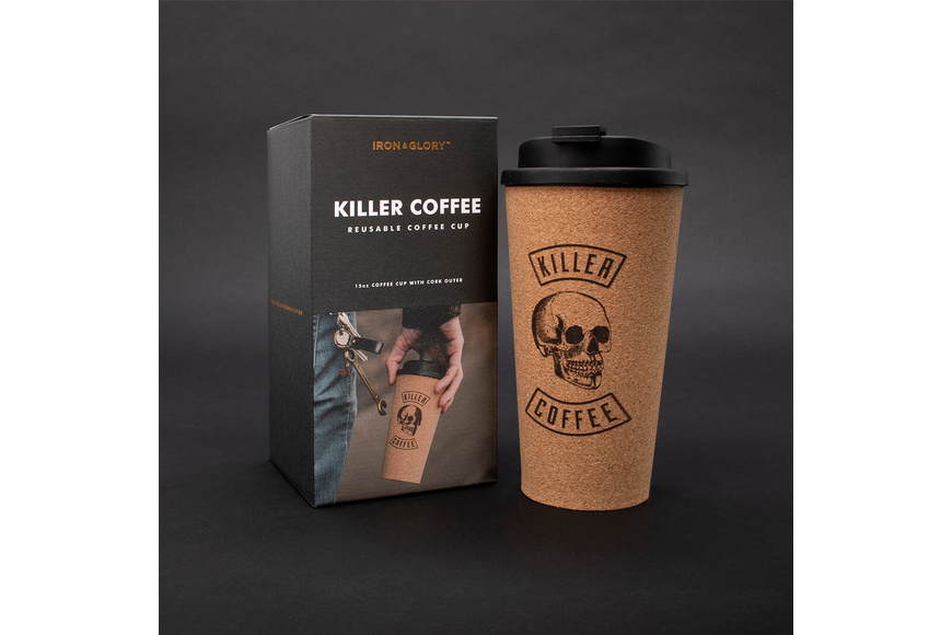 Iron & Glory Μονωμένο Ποτήρι Καφέ 440 ml - Killer Coffee Iron & Glory Μονωμένο Ποτήρι Καφέ 440 ml - Killer Coffee