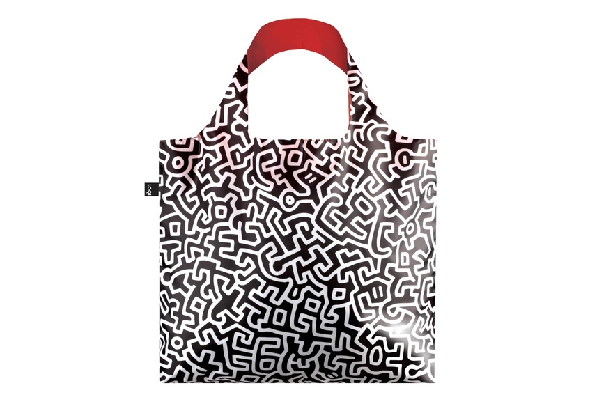 LOQI Bag Recycled | Keith Haring - Unititled