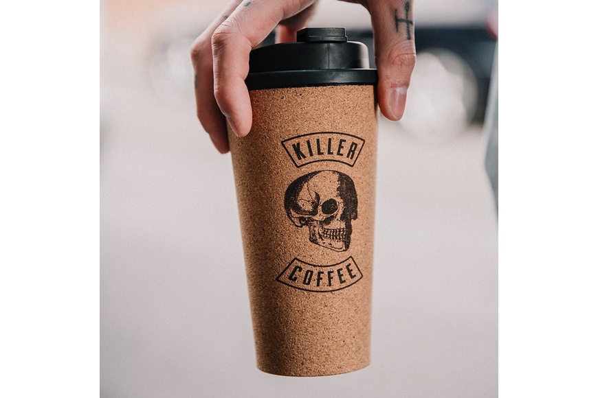 Iron & Glory Μονωμένο Ποτήρι Καφέ 440 ml - Killer Coffee - 3 Iron & Glory Μονωμένο Ποτήρι Καφέ 440 ml - Killer Coffee - 3