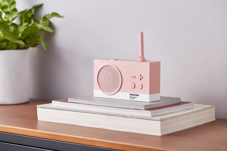 Lexon x Pantone | Ραδιόφωνο & Ηχείο Bluetooth TYKHO 3 - Rose Quartz - 1 Lexon x Pantone | Ραδιόφωνο & Ηχείο Bluetooth TYKHO 3 - Rose Quartz - 1