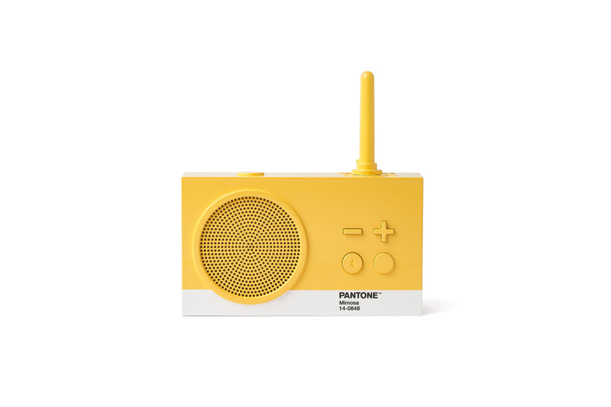 Lexon x Pantone | Radio & Bluetooth Speaker Tykho 3 - Mimosa Lexon x Pantone | Radio & Bluetooth Speaker Tykho 3 - Mimosa
