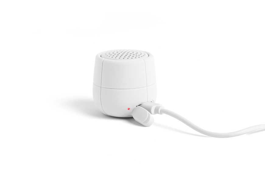 Speaker MINO X LEXON® - White, waterproof. 4,3cm. - 1
