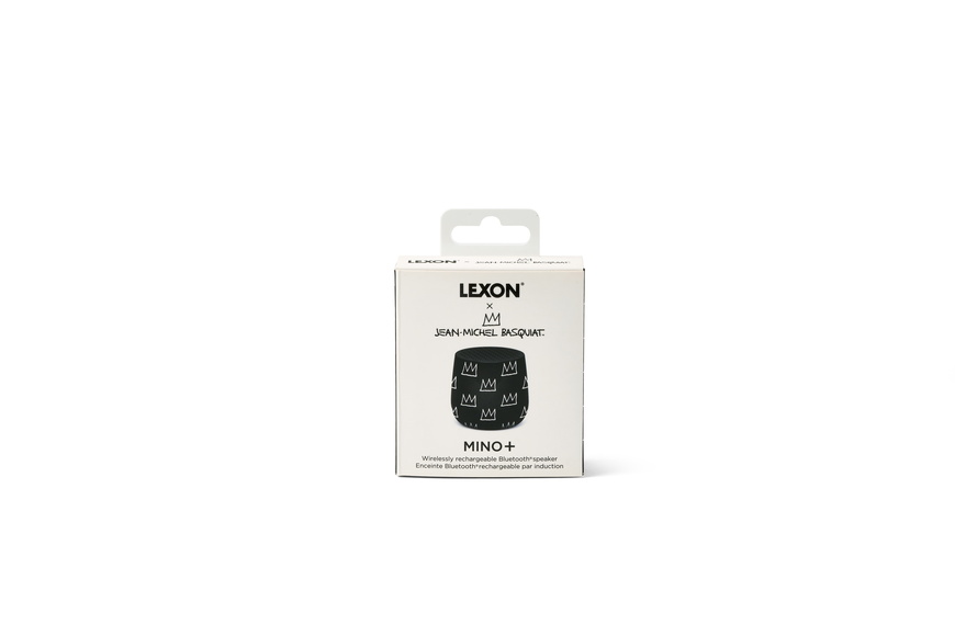 Lexon x Jean-Michel Basquiat | Φορητό Ηχείο Bluetooth Mino+ - Crown Black - 1 Lexon x Jean-Michel Basquiat | Φορητό Ηχείο Bluetooth Mino+ - Crown Black - 1