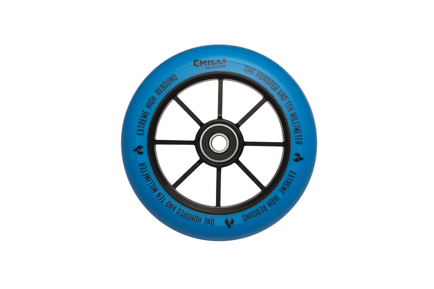 Τροχός για πατίνια Freestyle Chilli 110mm Μπλε