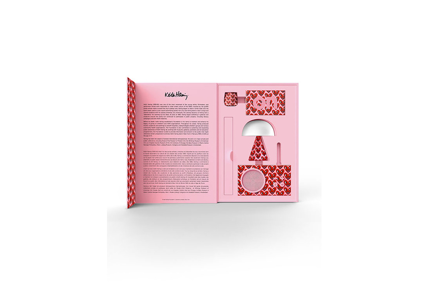 Gift Set - LEXON® X Keith Haring - Heart - 3 Gift Set - LEXON® X Keith Haring - Heart - 3