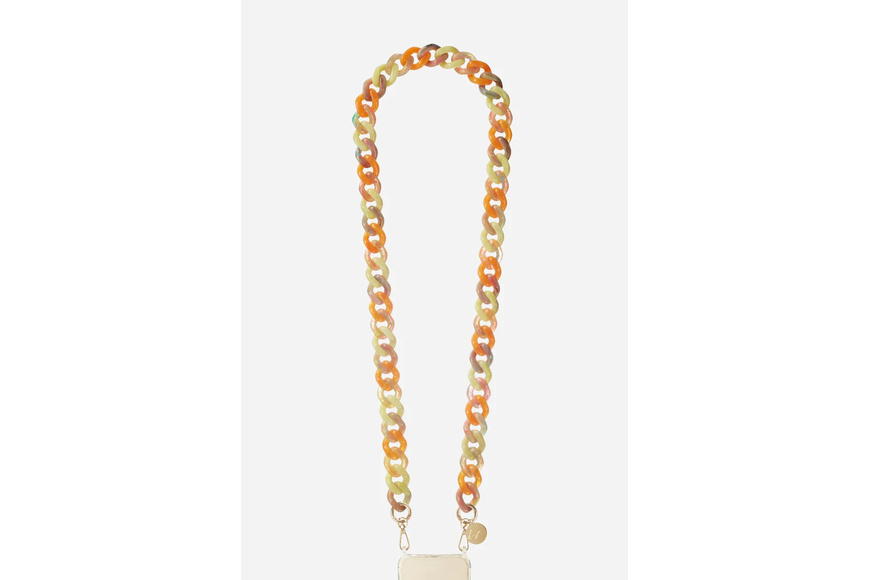 Gia Long Cell Phone Chain - Coral 120 cm