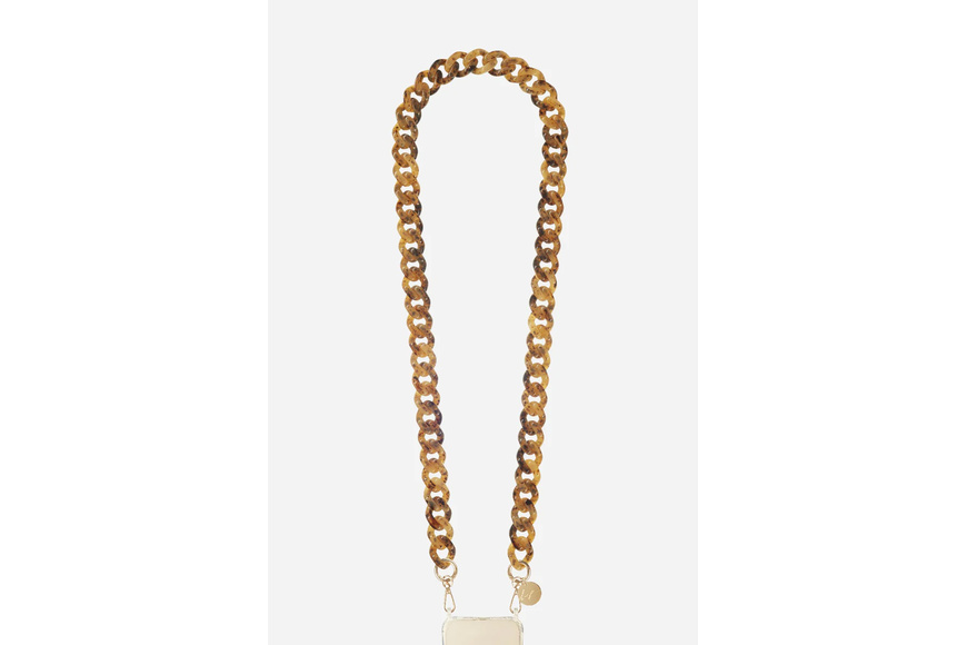 Gia Long Cell Phone Chain - Brown 120cm