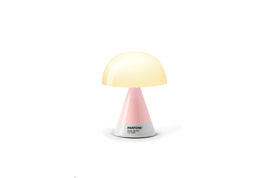 Lexon x Pantone | Επιτραπέζιο LED Φωτιστικό Mina M - Rose Quartz Lexon x Pantone | Επιτραπέζιο LED Φωτιστικό Mina M - Rose Quartz