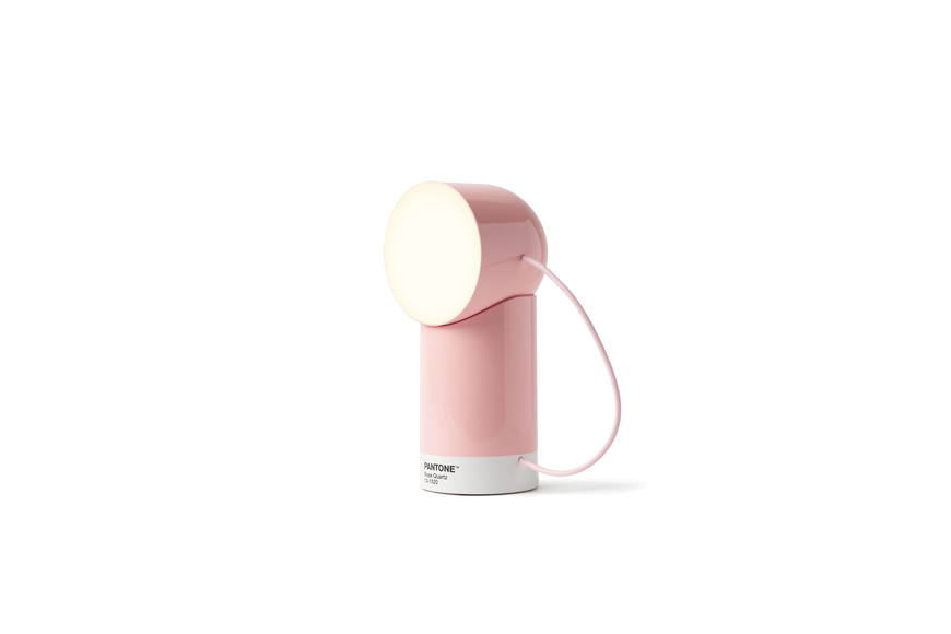 Lexon x Pantone | Φορητό φωτιστικό LED με κινούμενη κεφαλή - Rose Quartz Lexon x Pantone | Φορητό φωτιστικό LED με κινούμενη κεφαλή - Rose Quartz