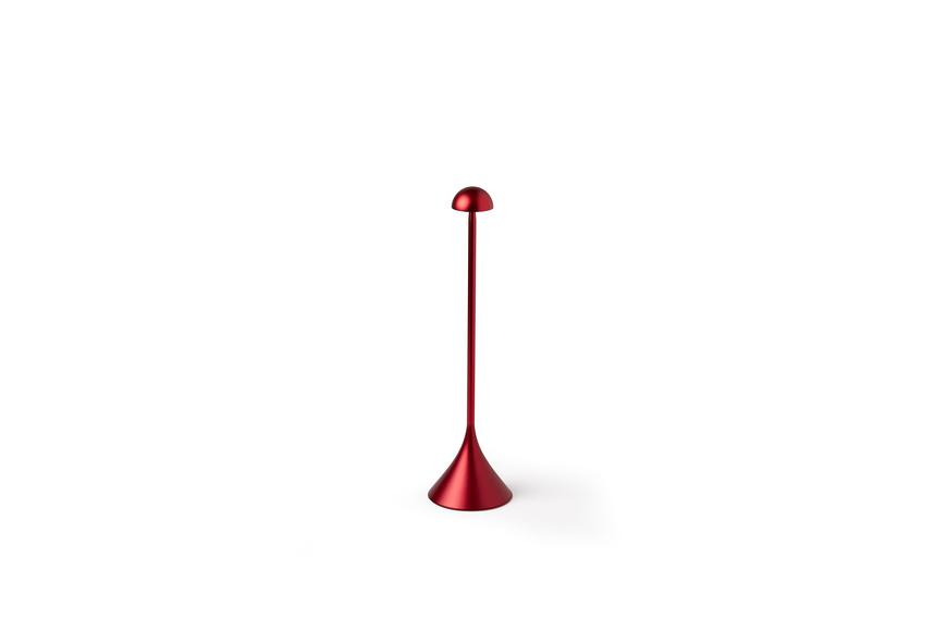Table Lamp - LEXON® STELI DOME - DARK RED - 12