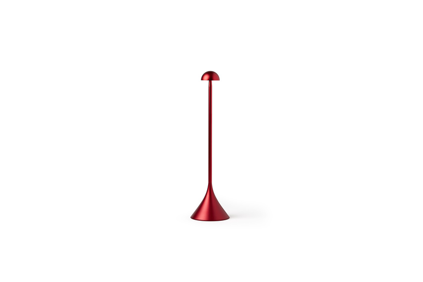 Table Lamp - LEXON® STELI DOME - DARK RED