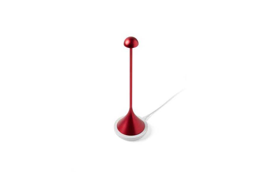 Table Lamp - LEXON® STELI DOME - DARK RED - 2