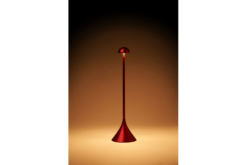 Table Lamp - LEXON® STELI DOME - DARK RED - 4