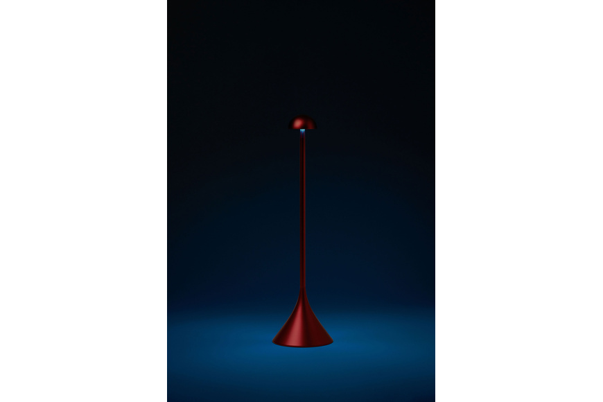 Table Lamp - LEXON® STELI DOME - DARK RED - 5