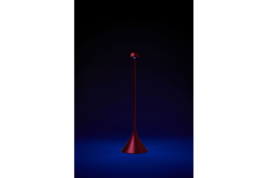 Table Lamp - LEXON® STELI DOME - DARK RED - 8