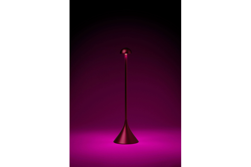 Table Lamp - LEXON® STELI DOME - DARK RED - 3