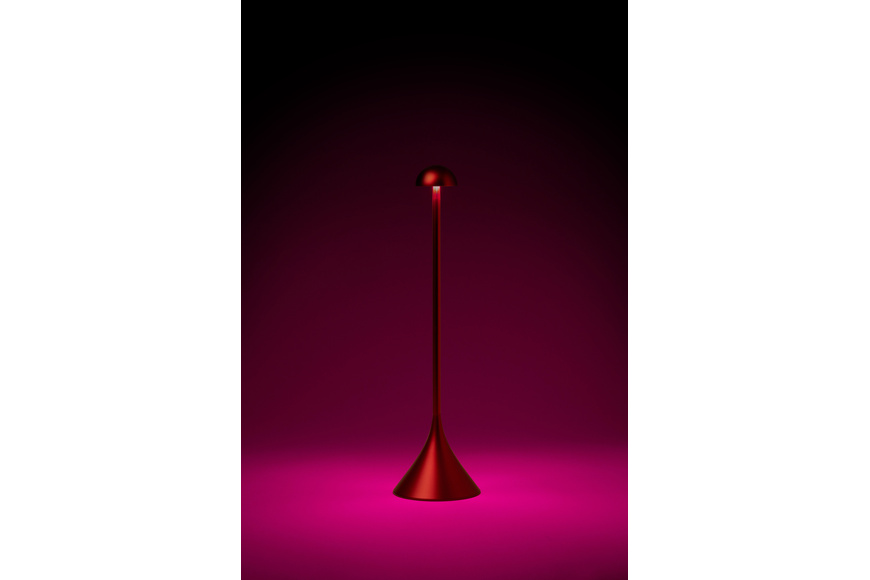 Table Lamp - LEXON® STELI DOME - DARK RED - 10