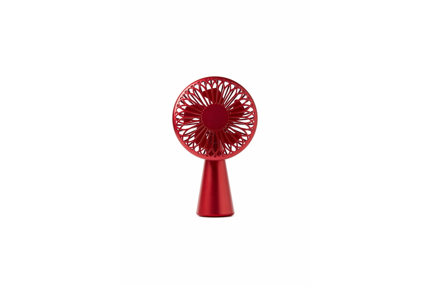 WINO Mini Ασύρματος Φορητός Ανεμιστήρας - Κόκκινο - 2 WINO Mini Ασύρματος Φορητός Ανεμιστήρας - Κόκκινο - 2