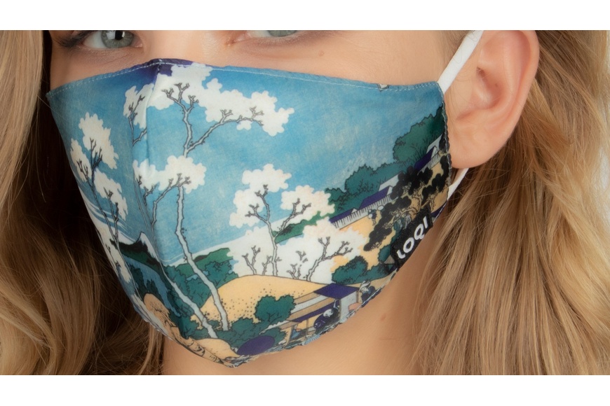 Προστατευτική Μάσκα | Katsushika Hokusai - Fuji from Gotenyama - 1