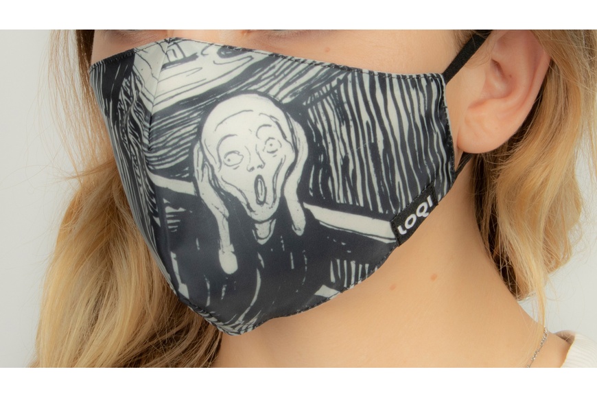 Face Mask |Edvard Munch - Scream - 1