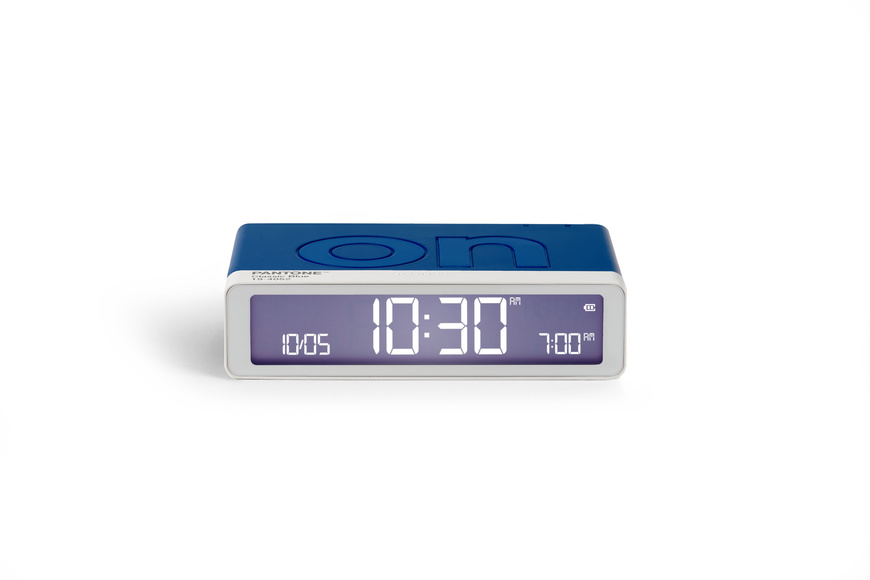 Lexon x Pantone | Αναστρέψιμο Ξυπνητήρι με οθόνη LCD  FLIP - Classic Blue Lexon x Pantone | Αναστρέψιμο Ξυπνητήρι με οθόνη LCD  FLIP - Classic Blue