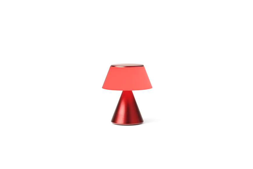 Luma M Portable Led Lamp With Color Syncin - Dark Red - 4