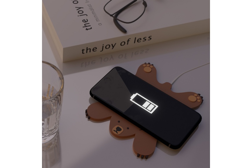 Wireless Φορτιστής Smartphone - Bear - 2