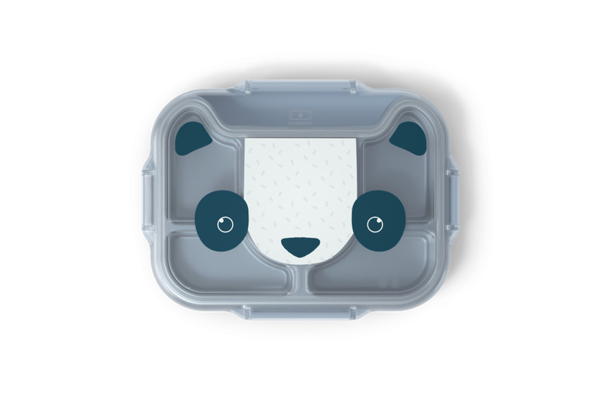 950ml Δίσκος Φαγητού με Χωρίσματα ΜΒ Wonder - Blue Panda