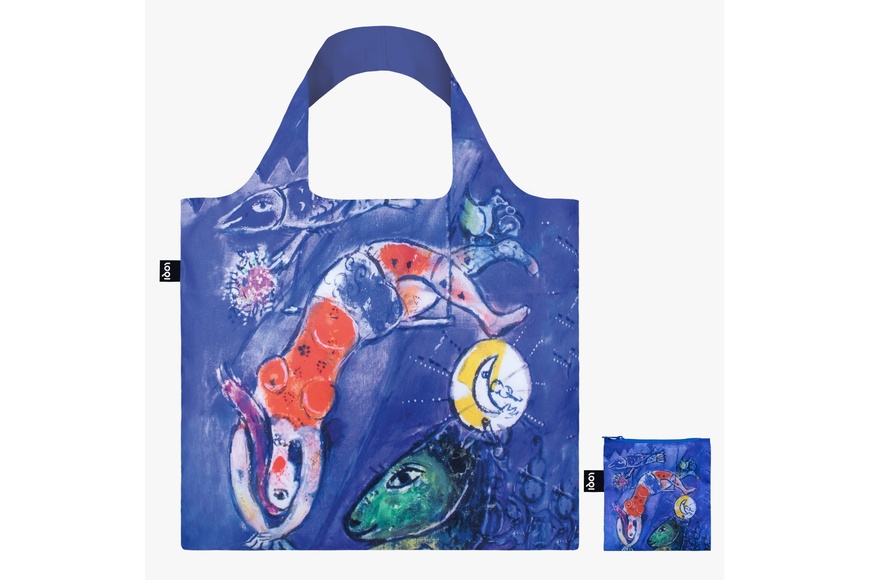 LOQI Bag Recycled | Marc Chagall -  The Blue Circus - 1 LOQI Bag Recycled | Marc Chagall -  The Blue Circus - 1