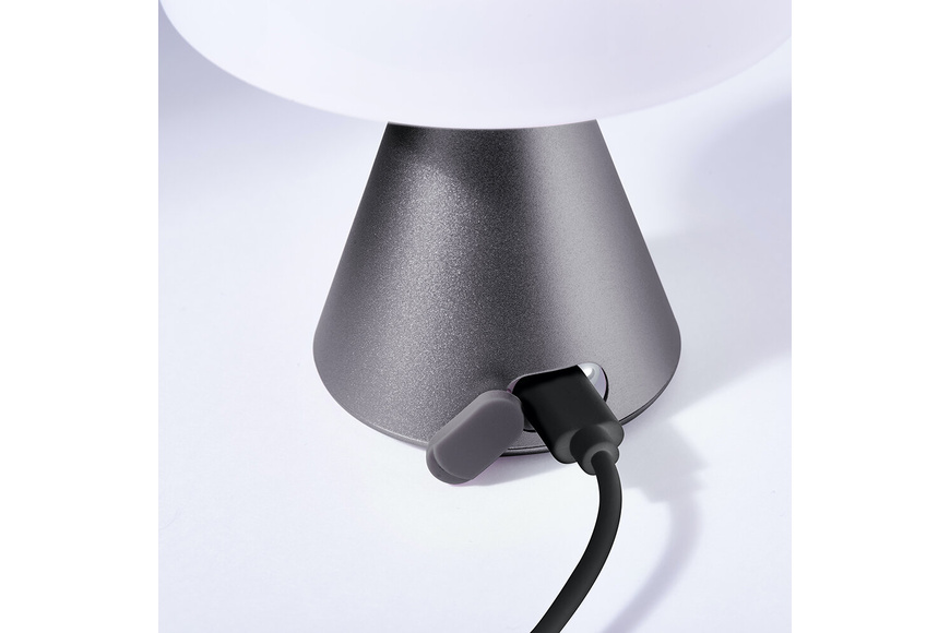Table Lamp LEXON® Mina, Medium LED - Charcoal - 4