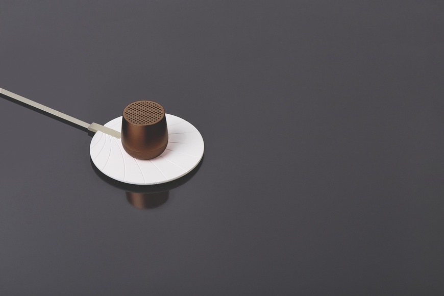 Speaker LEXON® Mino+ Portable Bluetooth - Bronze - 1 Speaker LEXON® Mino+ Portable Bluetooth - Bronze - 1