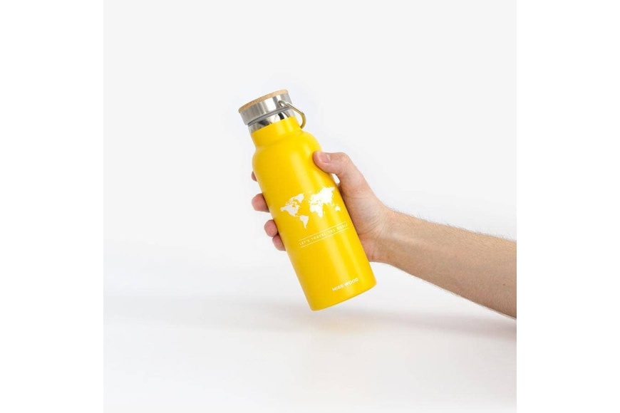 Miss Wood Thermos - Yellow - 3