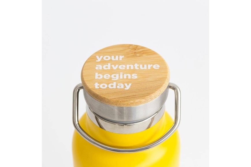Miss Wood Thermos - Yellow - 2