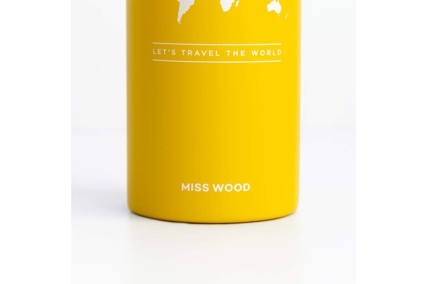 Miss Wood Thermos - Yellow - 5