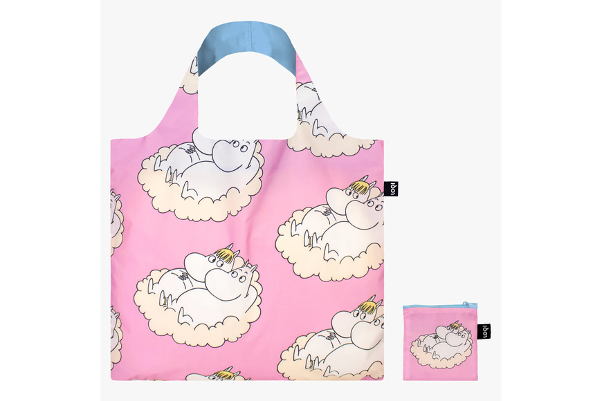LOQI Bag Recycled | MOOMIN - Cloud - 1 LOQI Bag Recycled | MOOMIN - Cloud - 1
