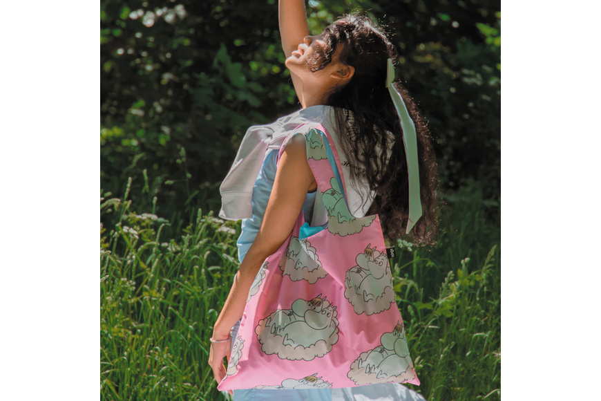LOQI Bag Recycled | MOOMIN - Cloud - 3 LOQI Bag Recycled | MOOMIN - Cloud - 3