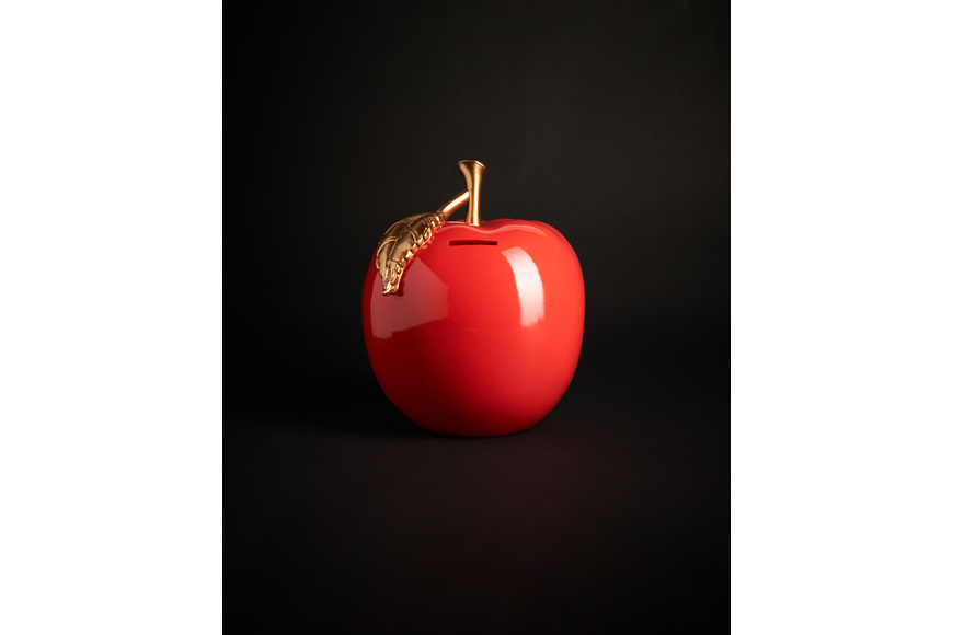 Money Bank Apple - Red Money Bank Apple - Red