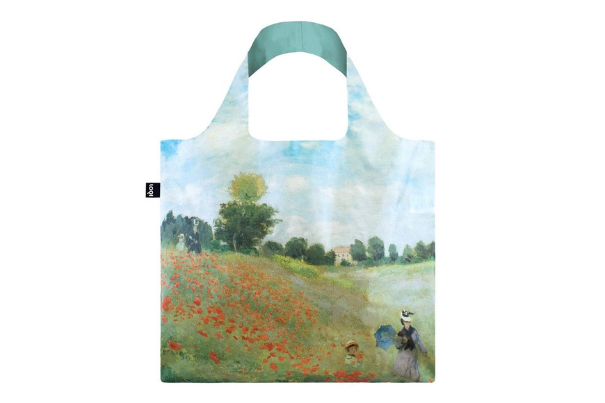 LOQI Τσάντα Recycled | CLAUDE MONET - Wild Poppies