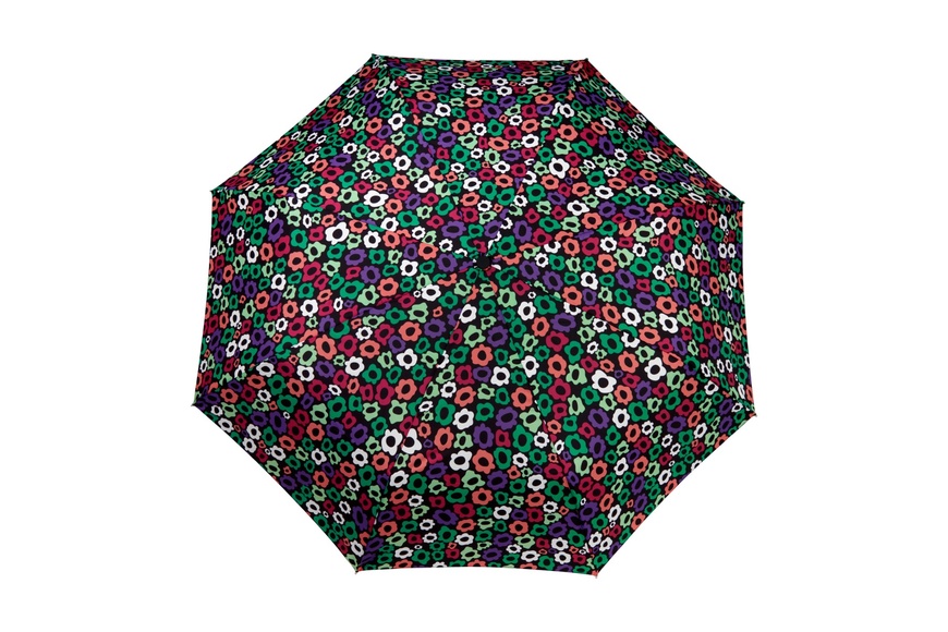 Original Duckhead Umbrella - Flower Maze, Split with Handmade Duck Handle - 1 Original Duckhead Umbrella - Flower Maze, Split with Handmade Duck Handle - 1