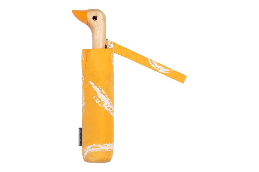 Original Duckhead Umbrella - Saffron Brush, Split with Handmade Duck Handle - 2