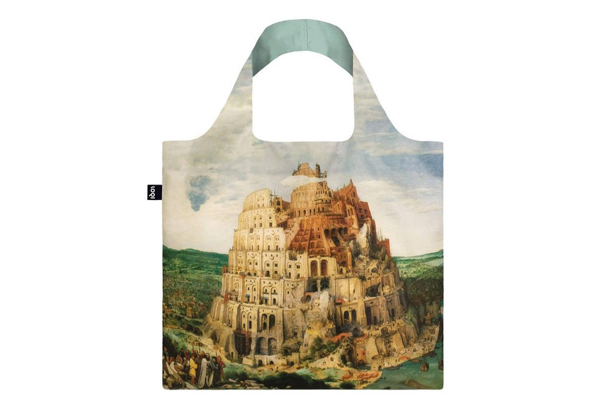 LOQI Bag Recycled | PIETER BRUEGEL THE ELDER - Tower of Babel